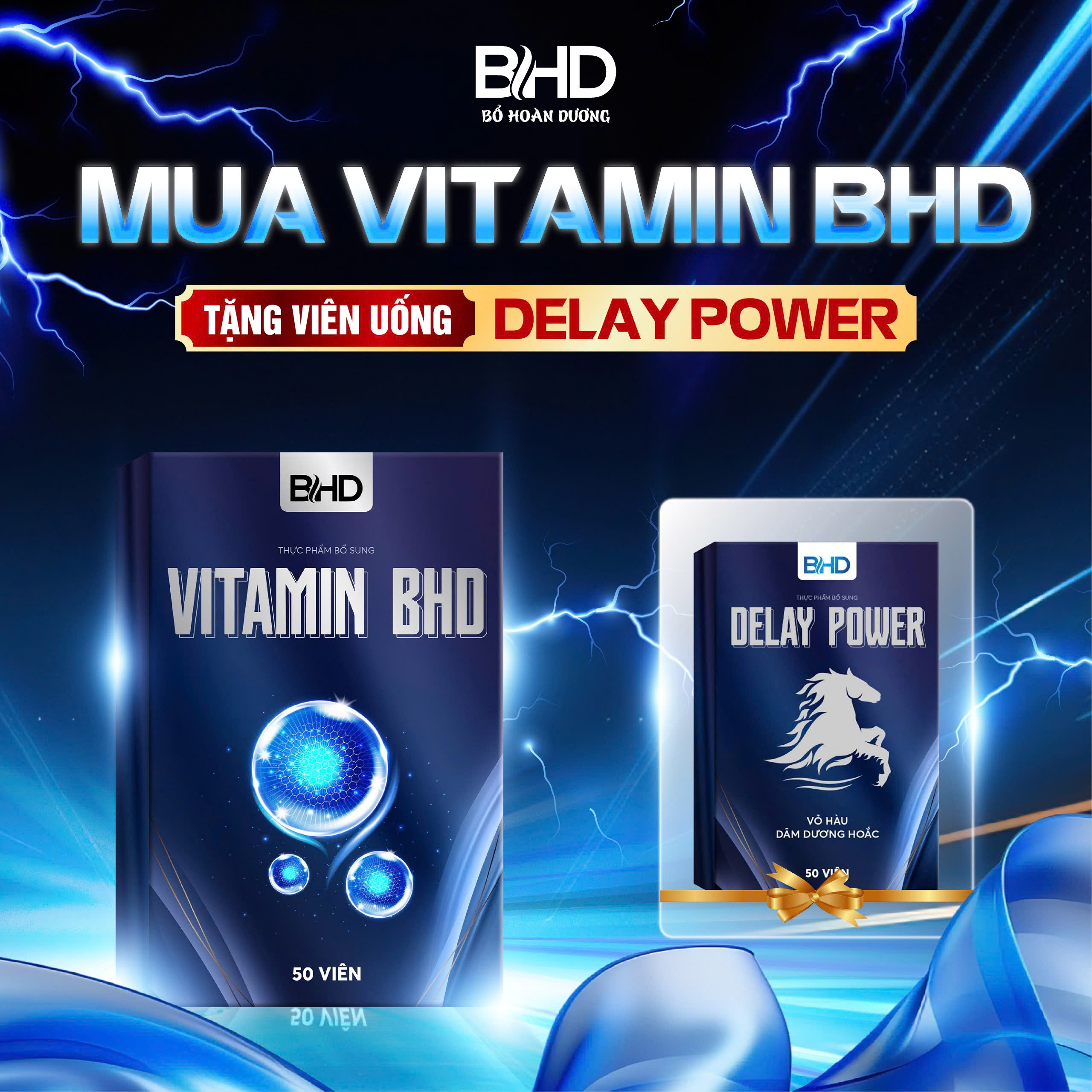 Bổ Hoàn Dương Plus ( Vitamin BHD) – Mua 1 Tặng 1 Chính Hãng