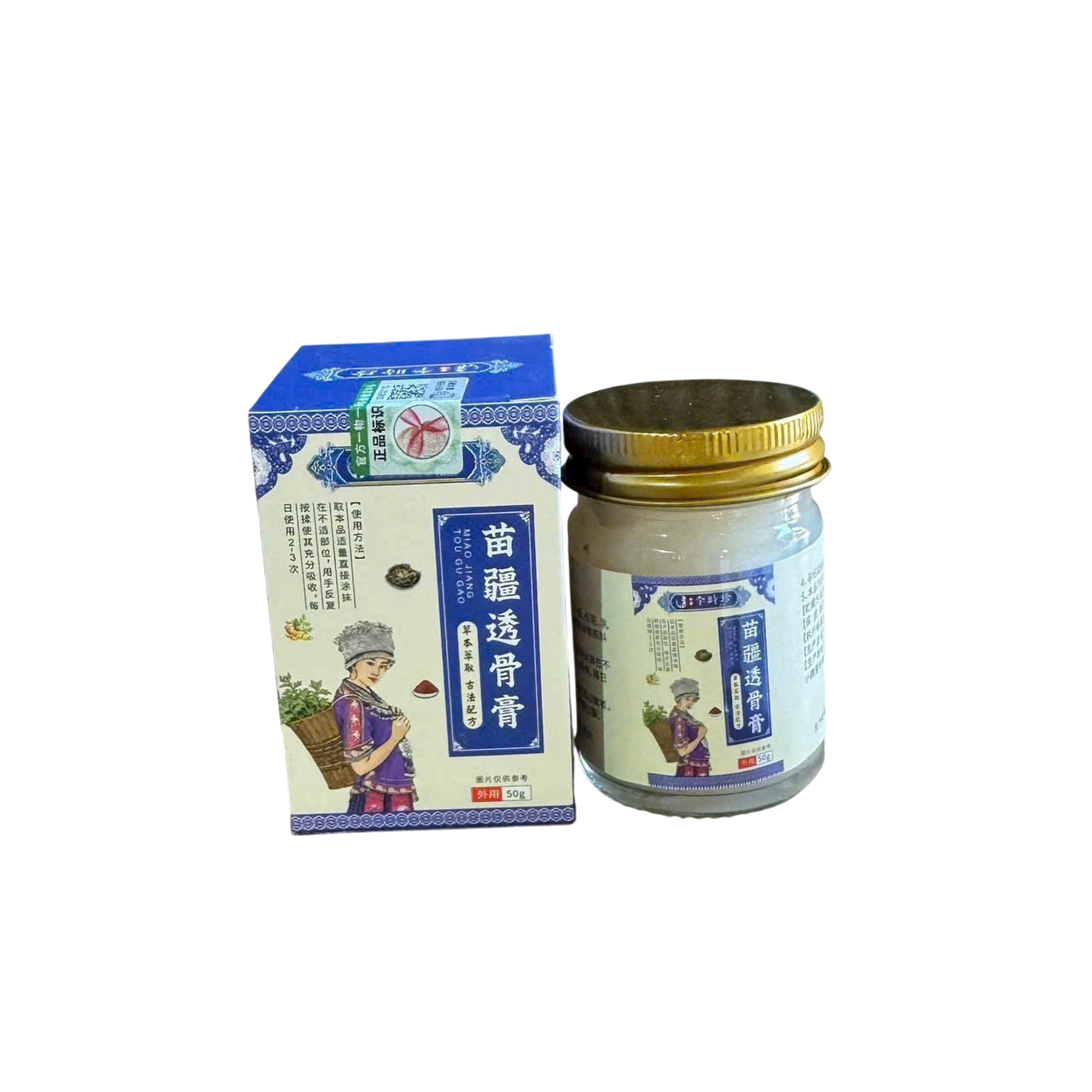 Cao Xoa Bóp Xương Khớp Dân Tộc Miêu Cương Miaojiang 50gr