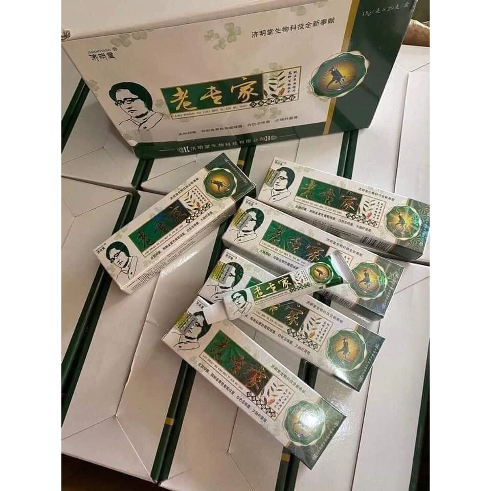 Kem Bôi Đông Y Ông Già Xanh Lá