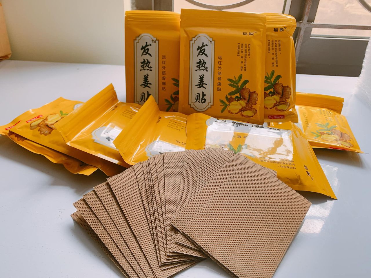 Miếng Dán Gừng Thảo Dược