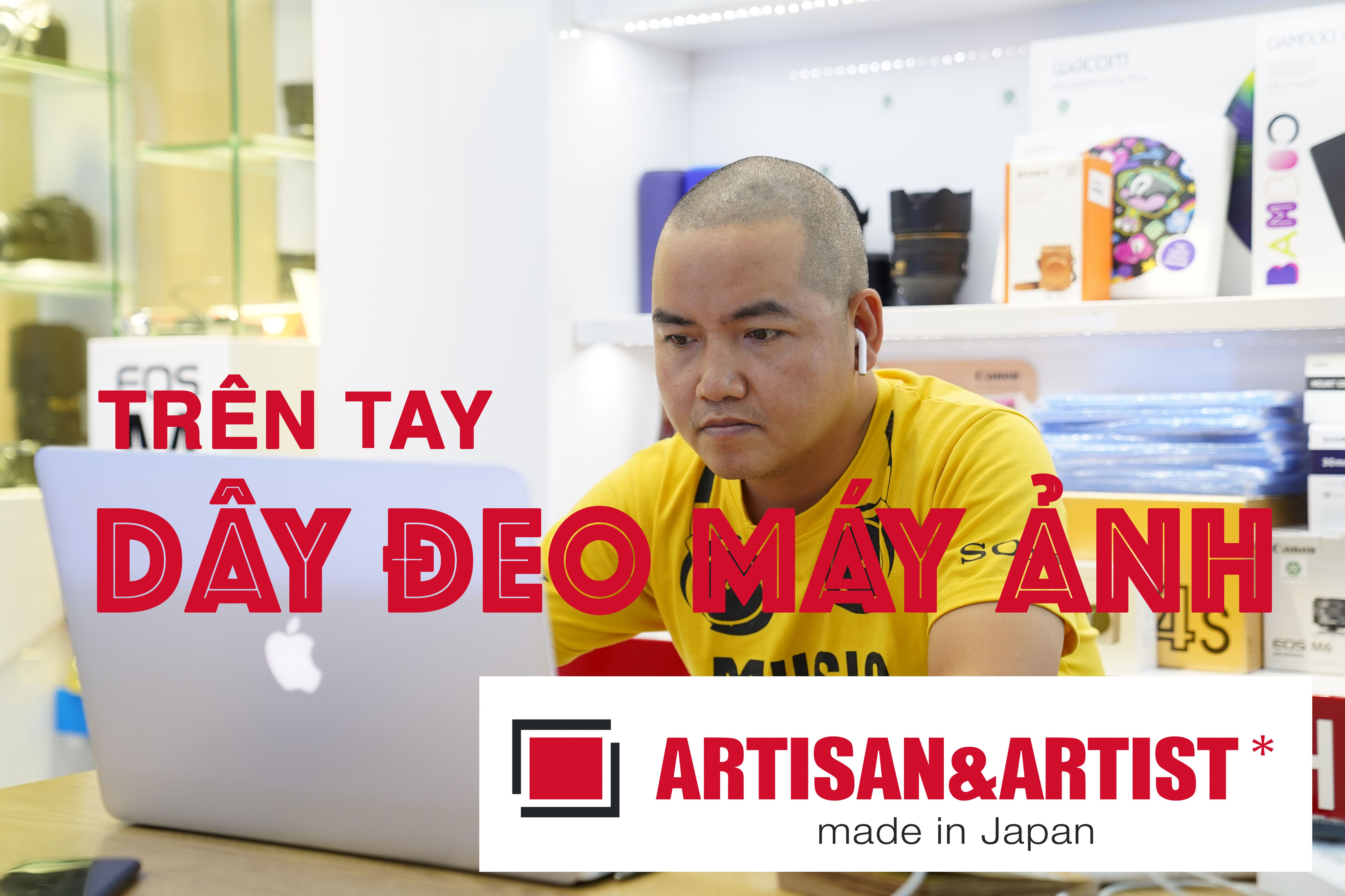 Dây đeo máy ảnh Artisan & Artist ACAM 108-red