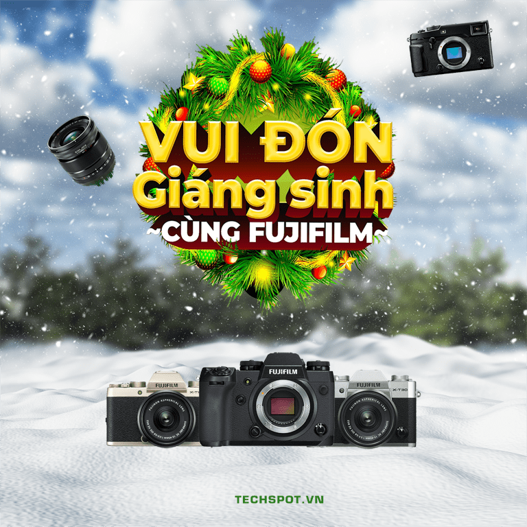 VUI GIÁNG SINH CÙNG FUJIFILM