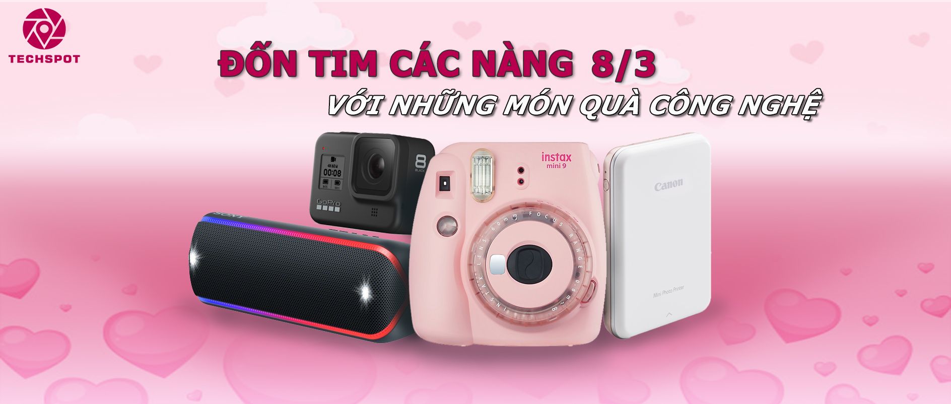 Những món quà công nghệ thú vị 'đốn tim' nàng trong ngày 8-3