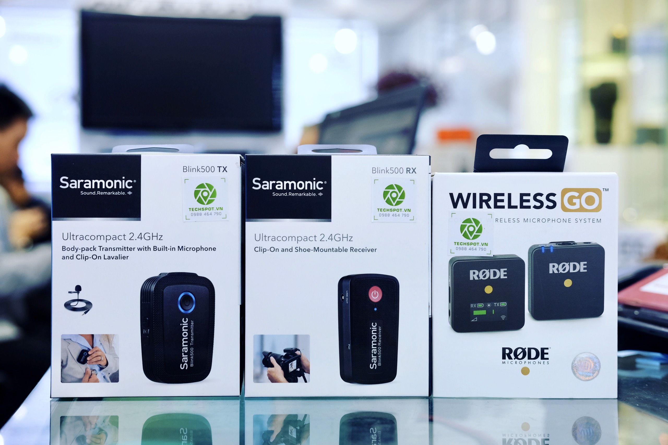 Saramonic Blink 500 và Rode Wireless Go : Đâu là Wireless Microphone tốt nhất ?