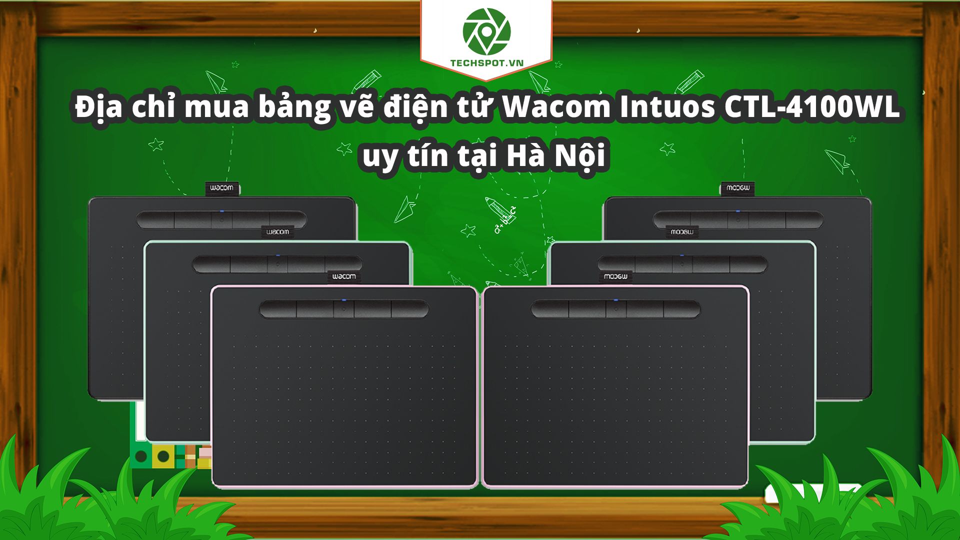 Địa chỉ mua bảng vẽ điện tử Wacom Intuos CTL-4100WL uy tín tại Hà Nội