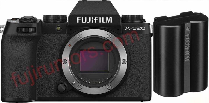 Fujifilm X-S20 sẽ được trang bị pin W235 ?