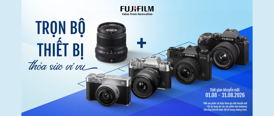 Cập Nhật Giá Sốc Fujifilm Chính Hãng