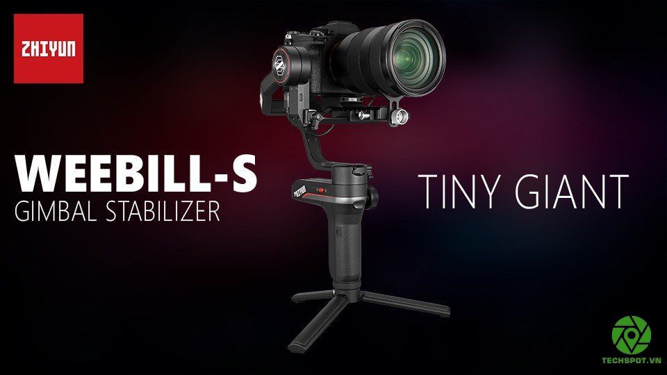 Top gimbal dslr - Zhiyun Weebill-S