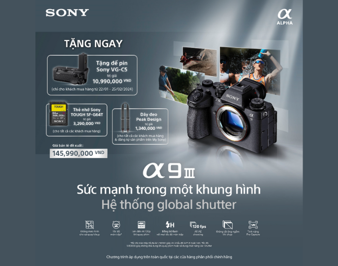 Preorder Sony A9III