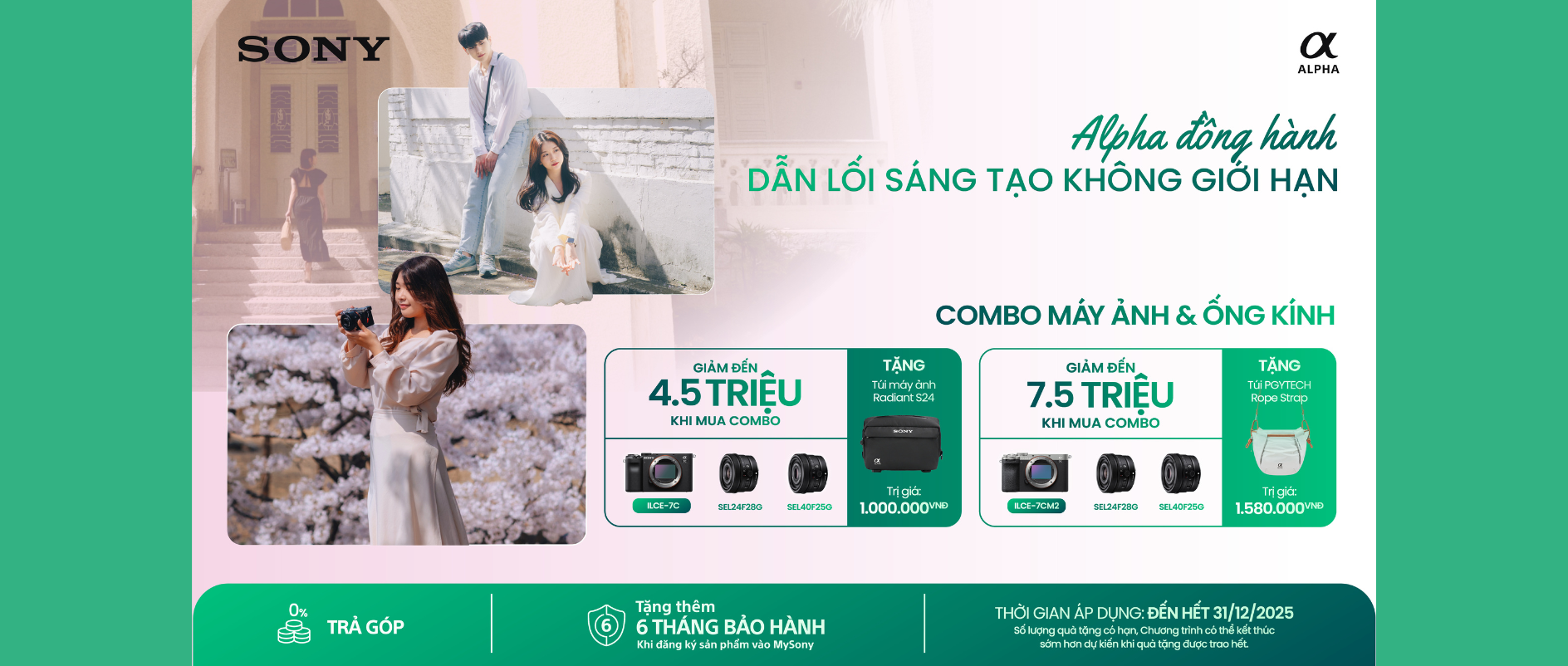Banner Khuyến Mại Sony Tháng 11