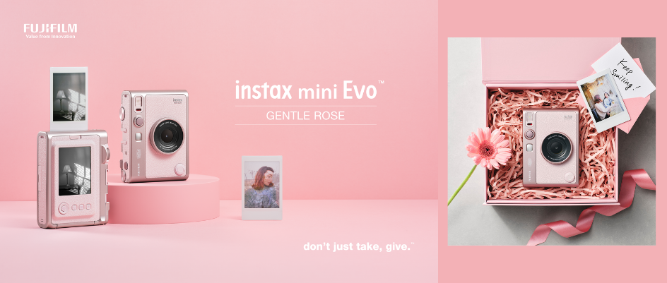 Instax Mini Evo Rose