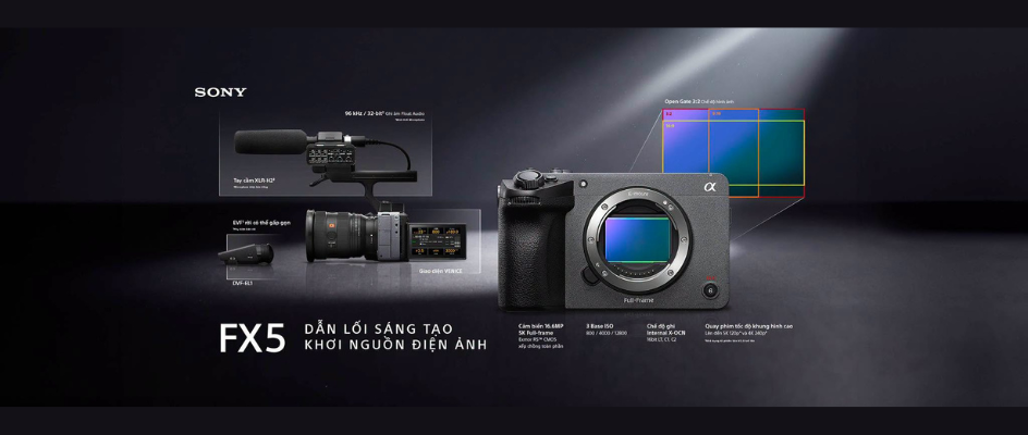 Sony FX5 Banner