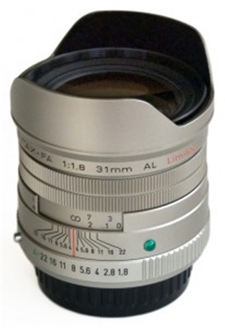 FA 31mm F1.8 Limited Silver