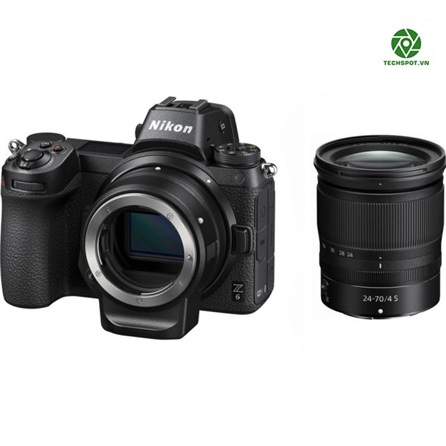 Nikon Z6 + Kit NIKKOR Z 24-70mm f/4 S + Ngàm chuyển Nikon FTZ (Chính hãng VIC)