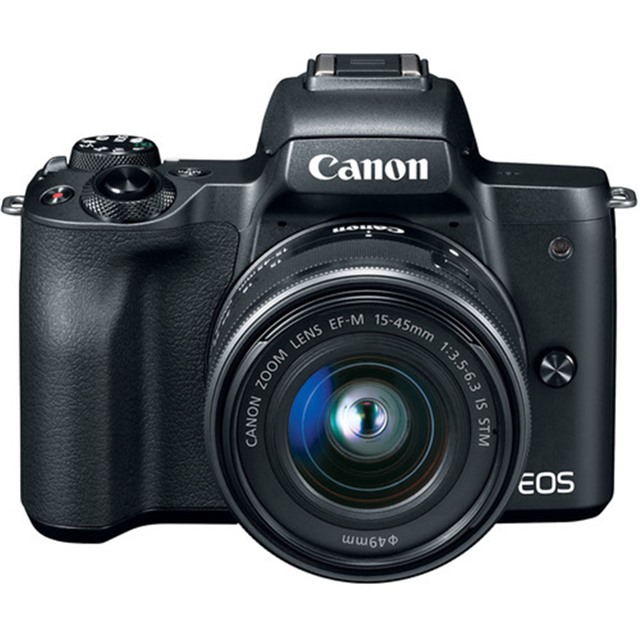 Canon EOS M50 + Kit 15-45mm (Black) (Chính hãng Lê Bảo Minh)