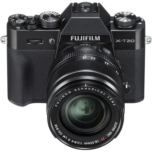 Fujifilm X-T20 + Kit 18-55mm f/2.8-4 - Black - Black