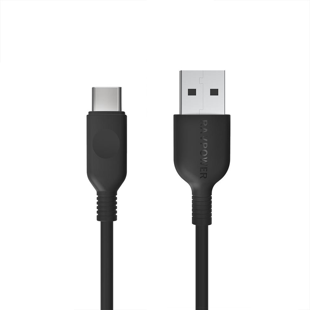 Cáp USB-C ra USB-A RAVPower RP-CB008 dài 1.8m