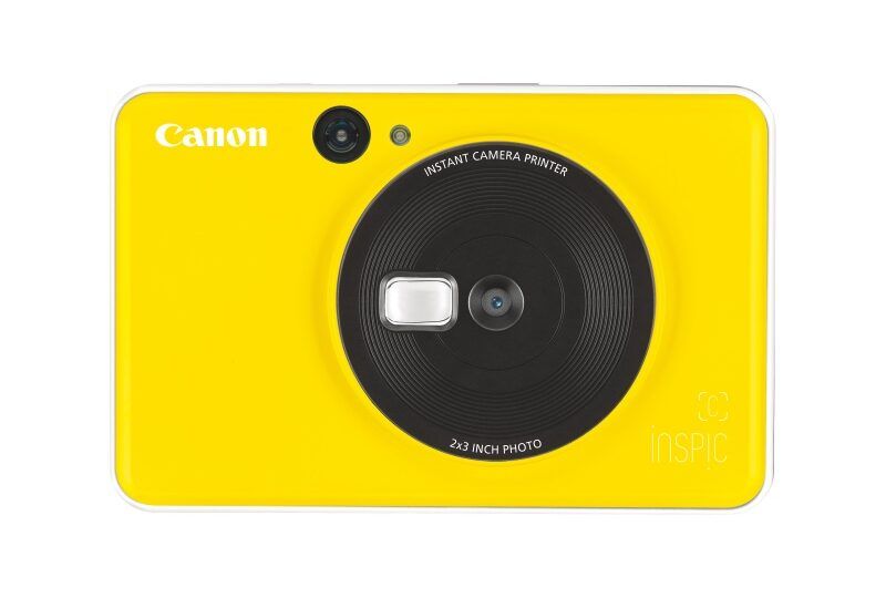 Máy chụp ảnh lấy liền Canon iNSPic [C] CV-123A (Vàng/Hồng/Xanh) (Chính hãng Lê Bảo Minh)