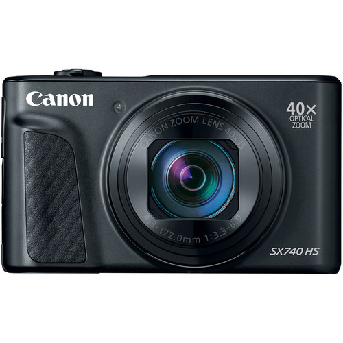 Canon PowerShot SX740 HS (Đen/Bạc)