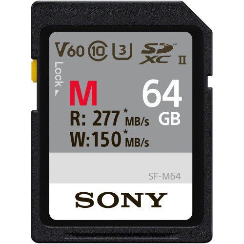 Thẻ Nhớ SDXC Sony 64GB 277MB/150MB/S (SF-M64/T2) Khuyến mãi