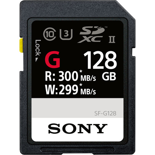 Thẻ nhớ Sony SDXC UHS-II Class 10 U3 128GB - SF-G128/T1 SYM