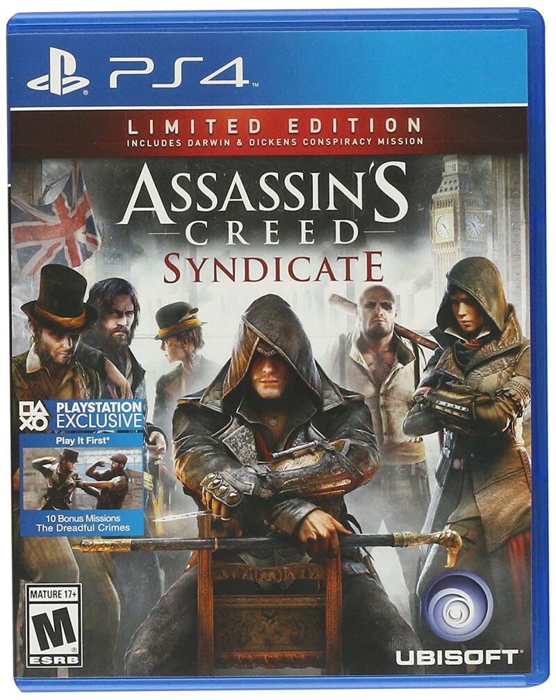 Assassins Creed: Syndicate Limited Edition | Đĩa games PS4 | Hệ US