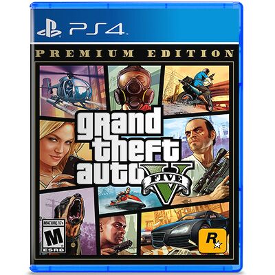 Grand Theft Auto V | Premium Edition| Đĩa game PS4 | Đĩa US hệ ALL