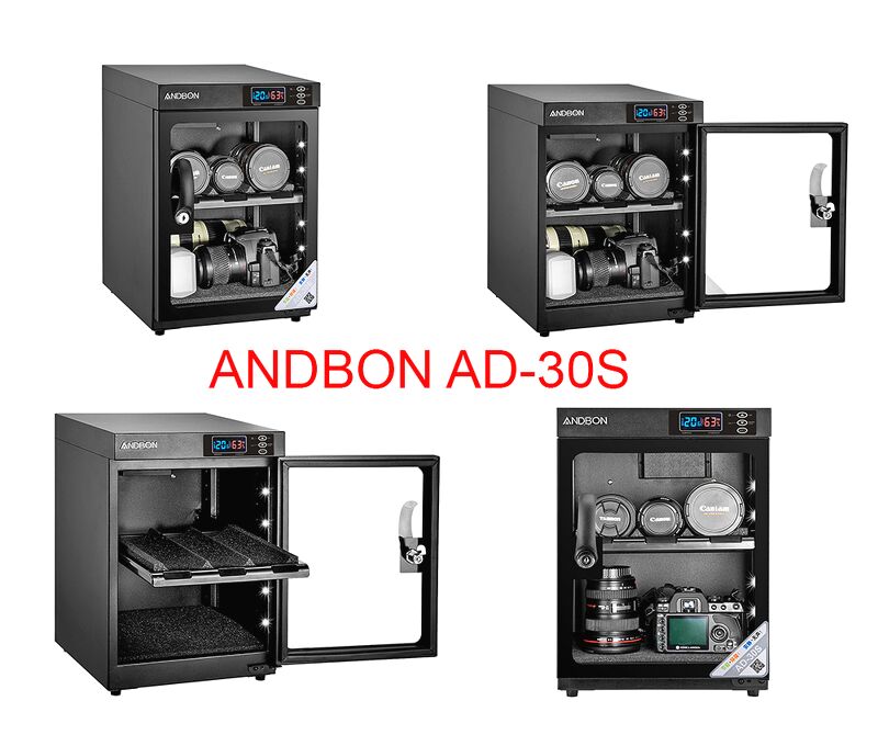 Tủ Chống Ẩm ANDBON AD-30S, 30 LÍT