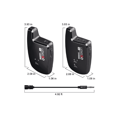 Lensgo Wireless Microphone LWM-308C(Double)