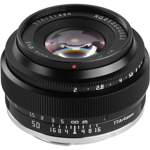 Ống Kính TTArtisan 50mm F2 cho Fujifilm X