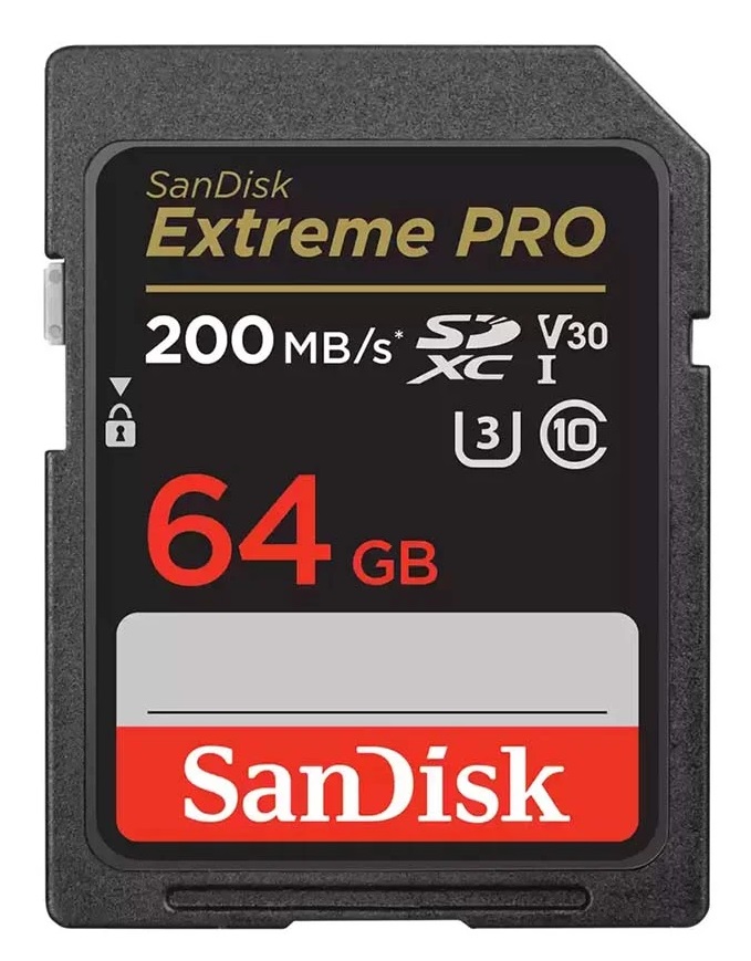 Thẻ nhớ SDXC SanDisk Extreme Pro U3 V30 64GB 200MB/s