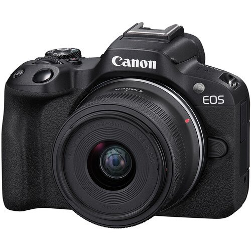 Máy Ảnh Canon EOS R50 (Black) + Lens RF-S 18-45mm | Chính Hãng