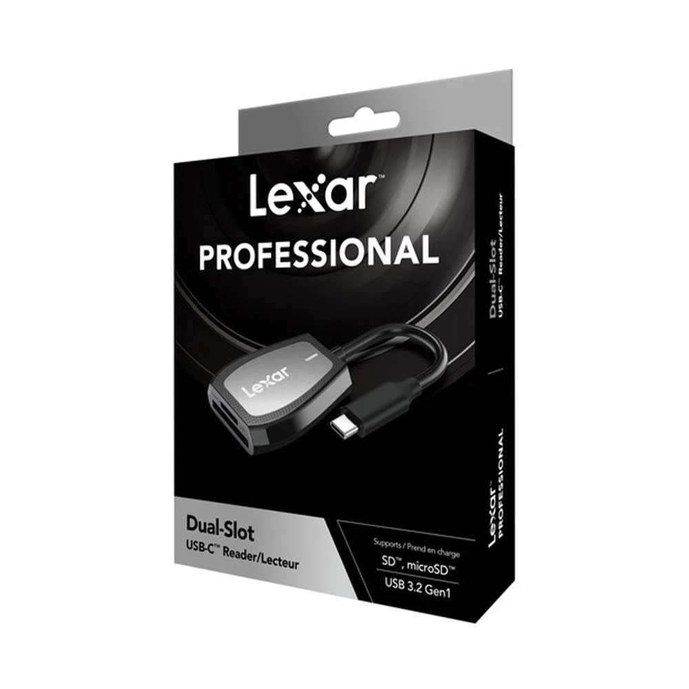 Đầu đọc thẻ nhớ Lexar Professional USB-C Dual slot MicroSD/SD