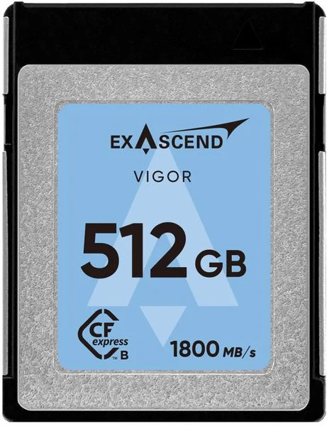 Thẻ nhớ Exascend 512GB Vigor CFexpress 4.0 Type B