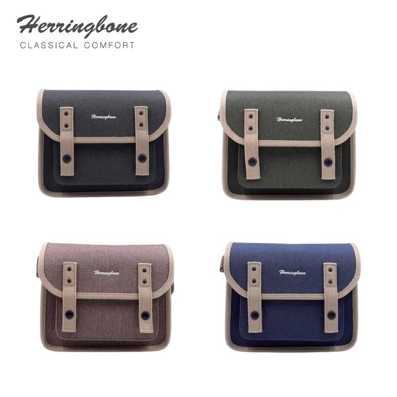 Túi Máy Ảnh Herringbone Timecode Mini ( Charcoal , Navy, Olive , Brown )