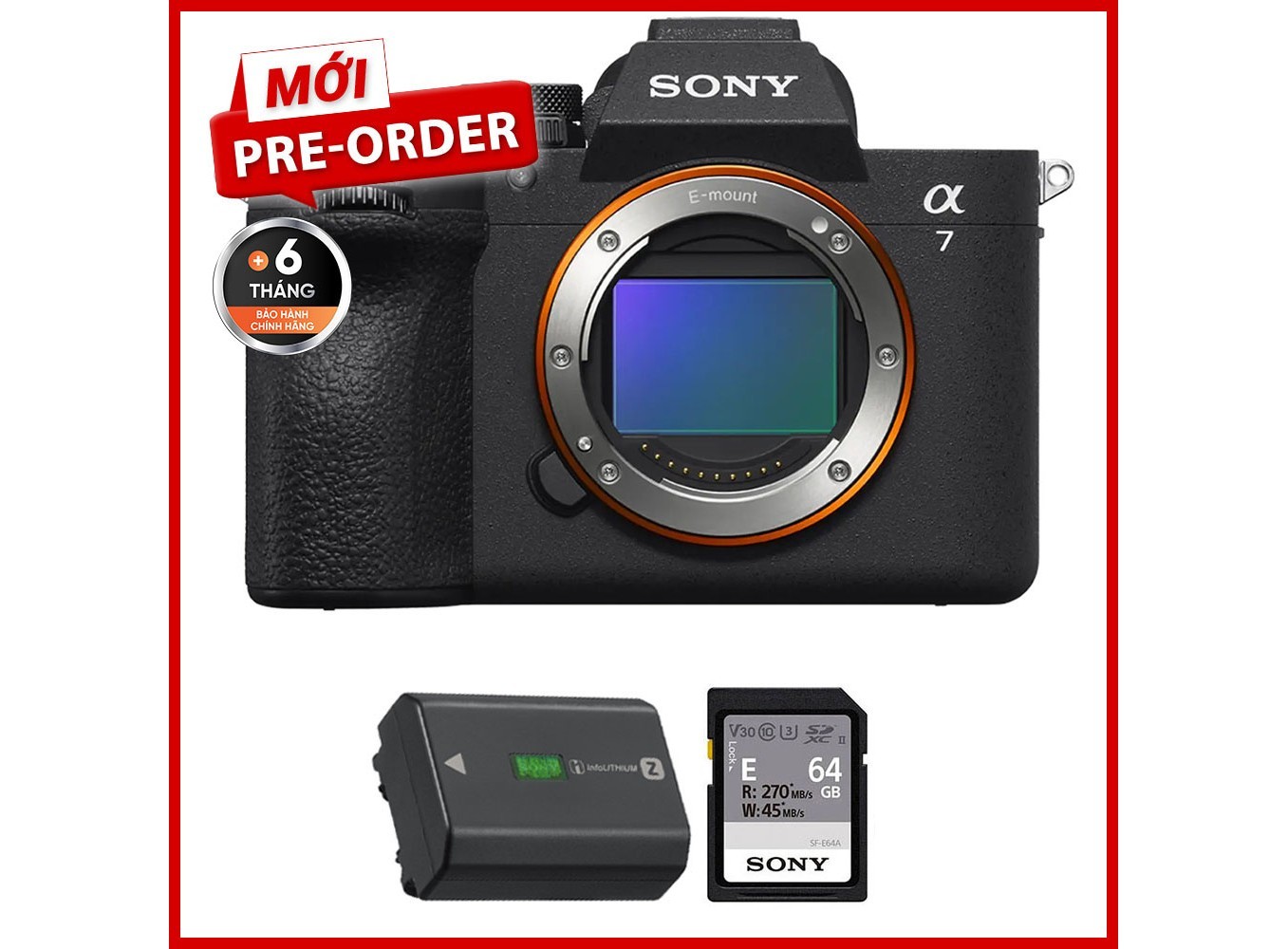 Máy Ảnh Sony A7 V (Chính hãng) (Body Only)