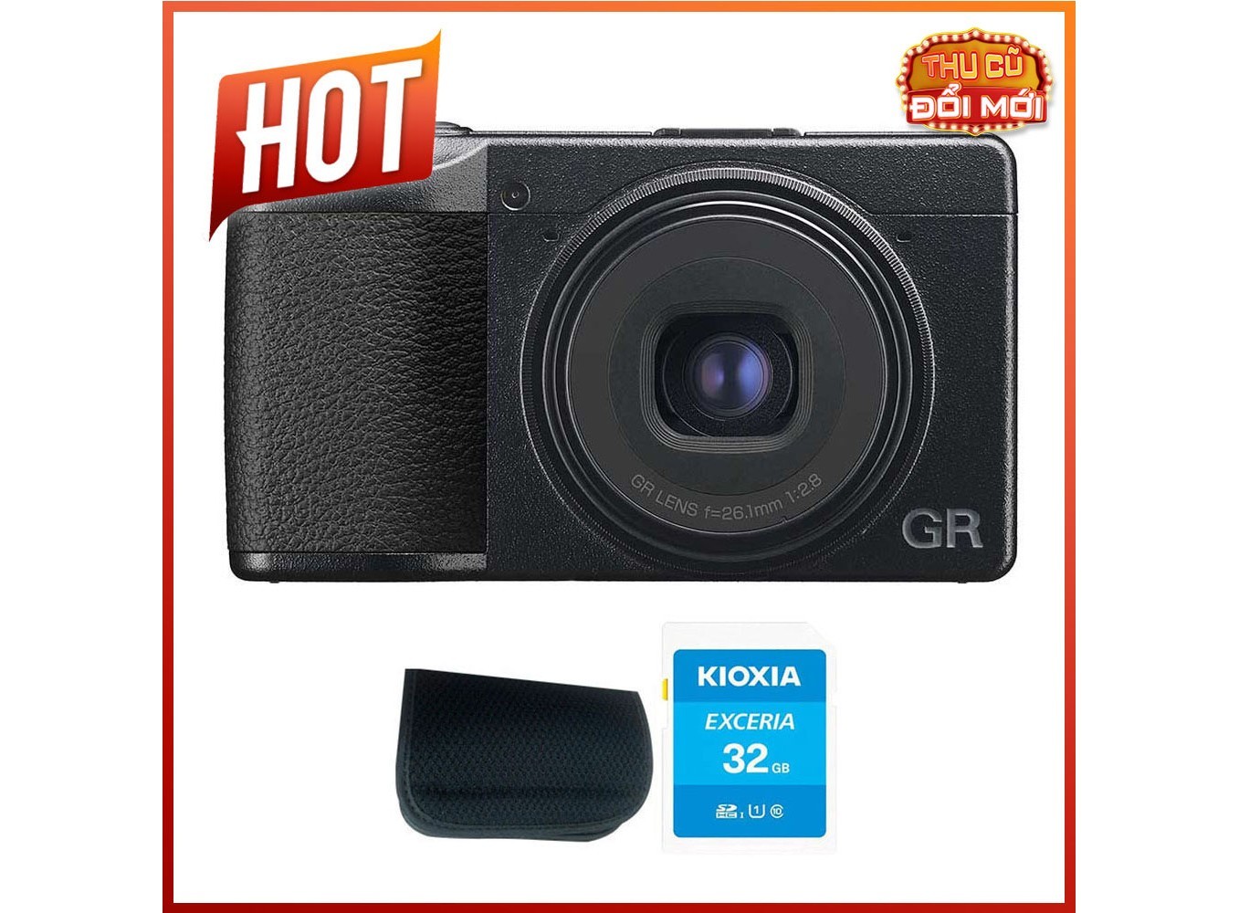Máy ảnh Compact Ricoh GR IIIx | Chính hãng