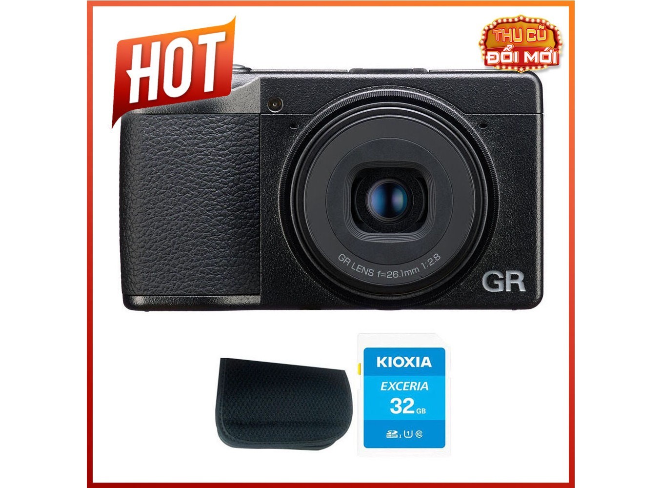 Máy Ảnh Ricoh GR IIIx HDF (Chính hãng)