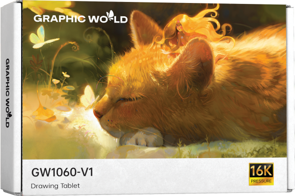 Bảng Vẽ Đồ Họa Graphic World GW1060-V1: Trải Nghiệm Lực Nhấn 16K Cho Học Tập Và Sáng Tạo