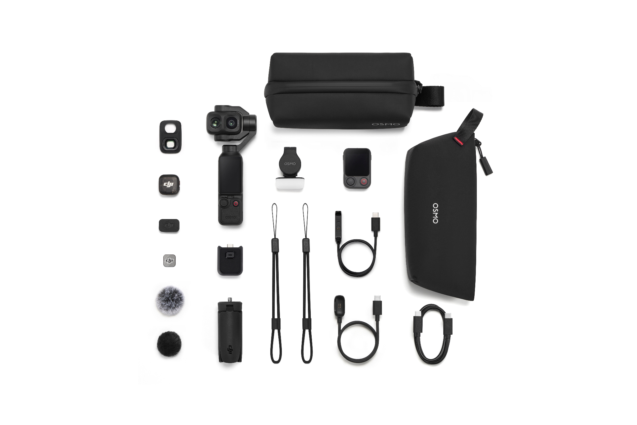 DJI Osmo Pocket 4P Vlog Combo (Black) | Chính hãng
