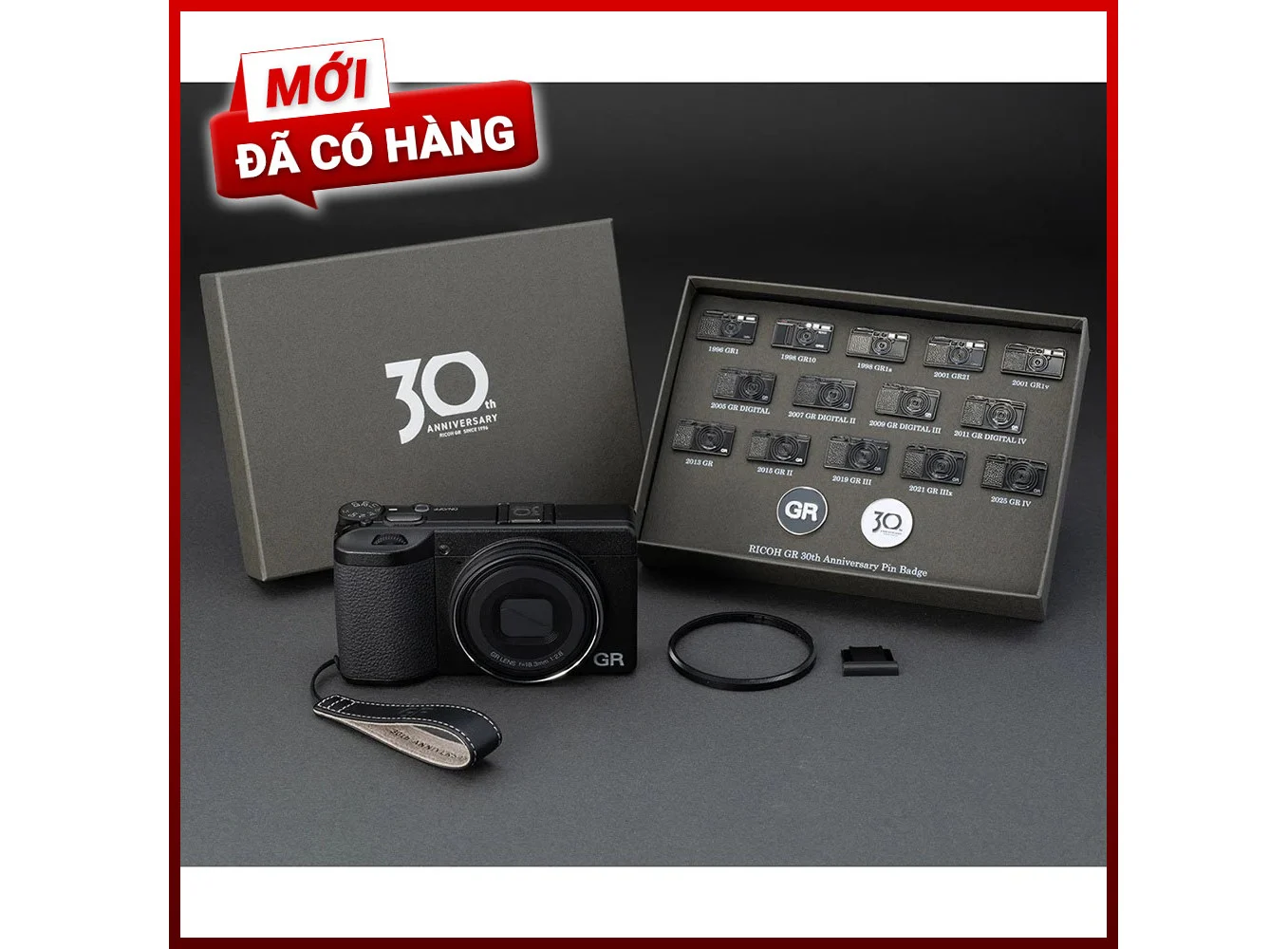 Ricoh GR IV 30th Anniversary Edition Kit (Chính hãng)