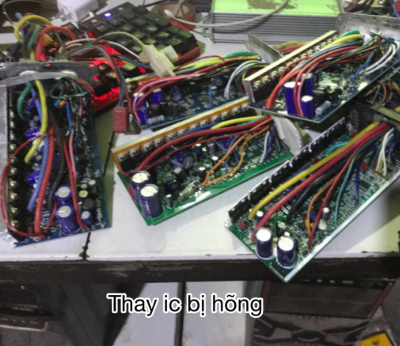 Thay ic bị hỏng