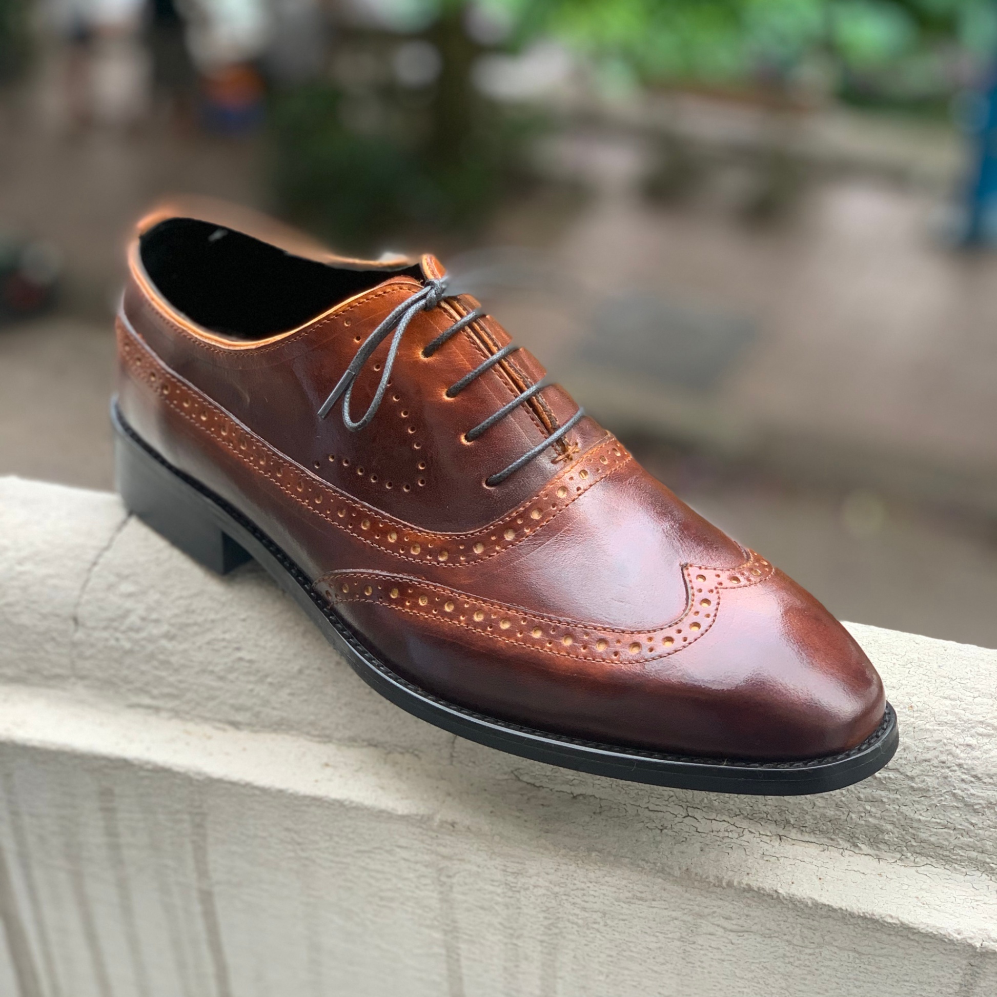 Patina Oxford Balmoral Wingtip PA 011-1