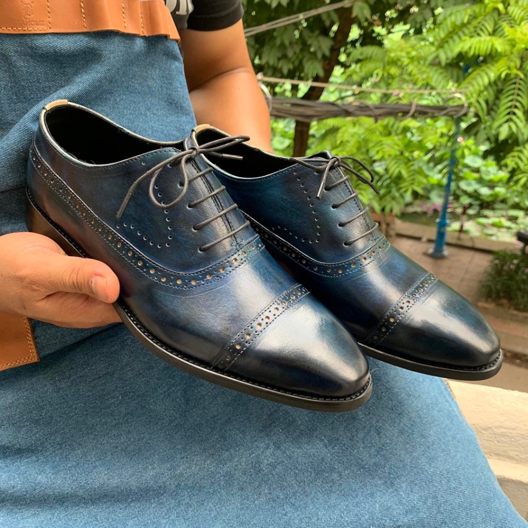 Patina Oxford Balmoral Cap Toe PA 010-1