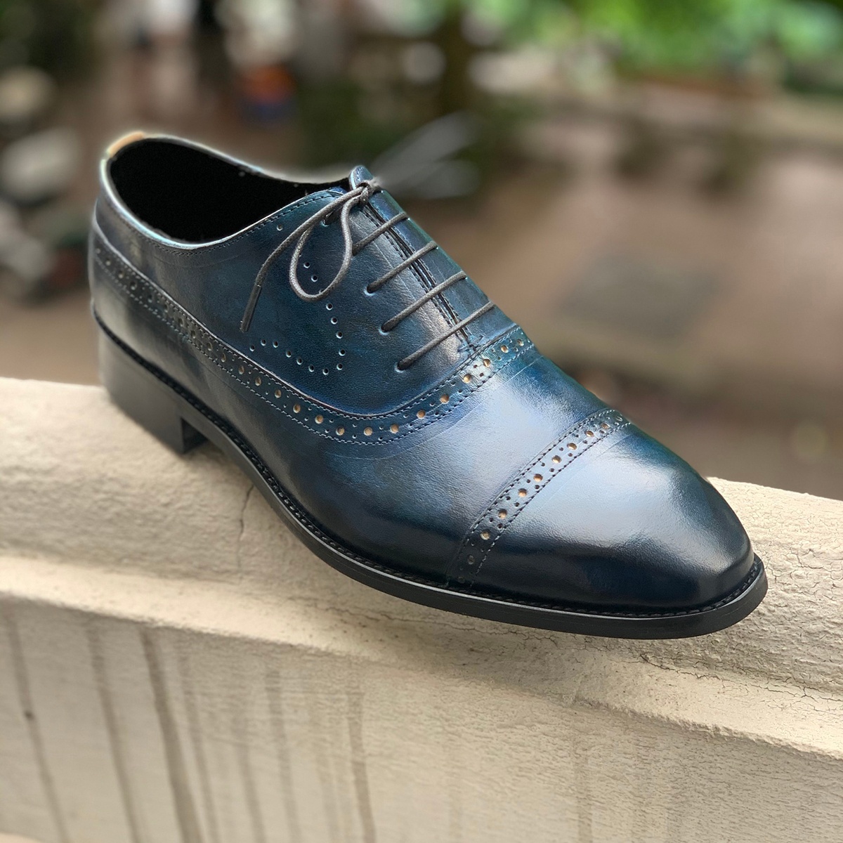 Patina Oxford Balmoral Cap Toe PA 010-1