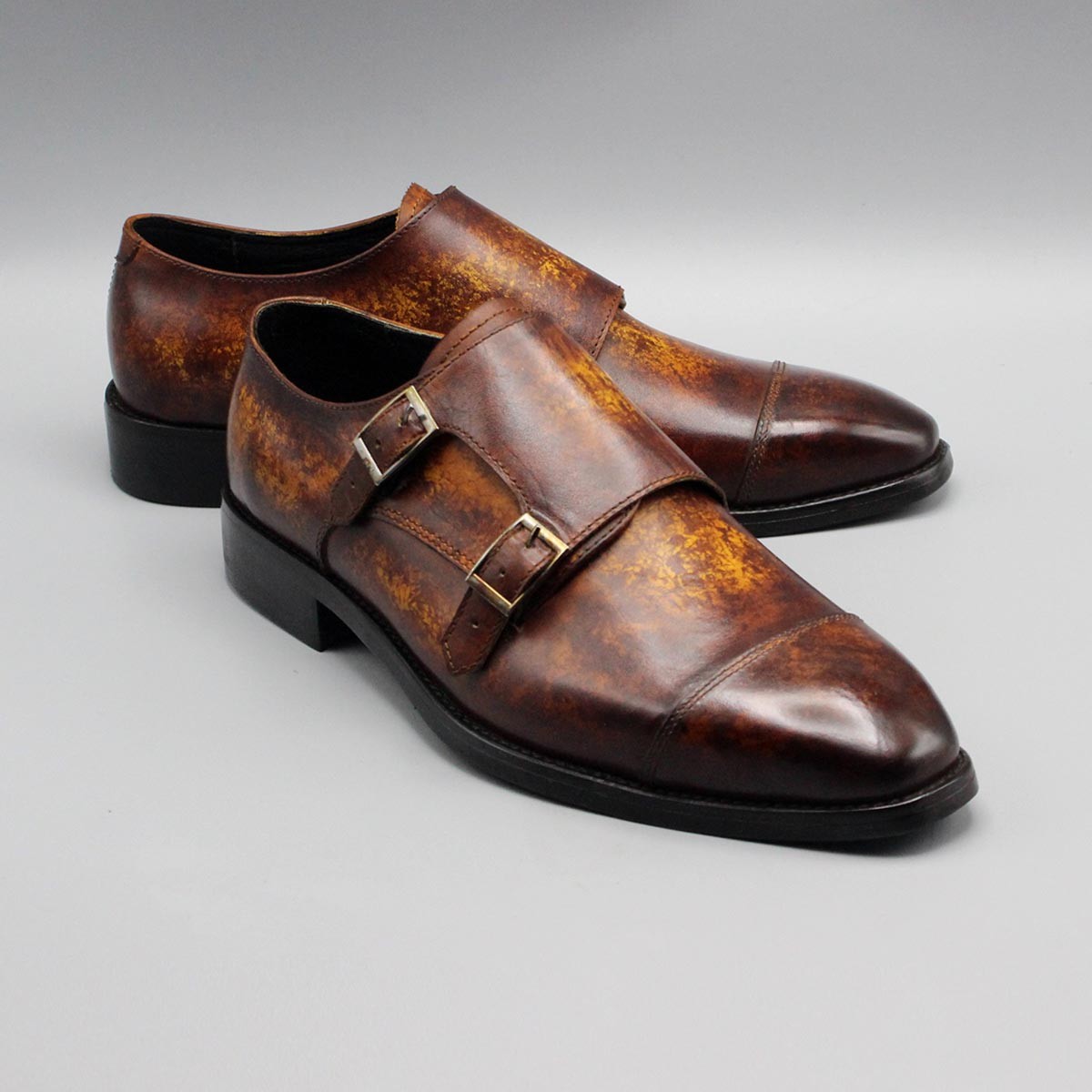 Patina Double Monk Strap PA 014-2