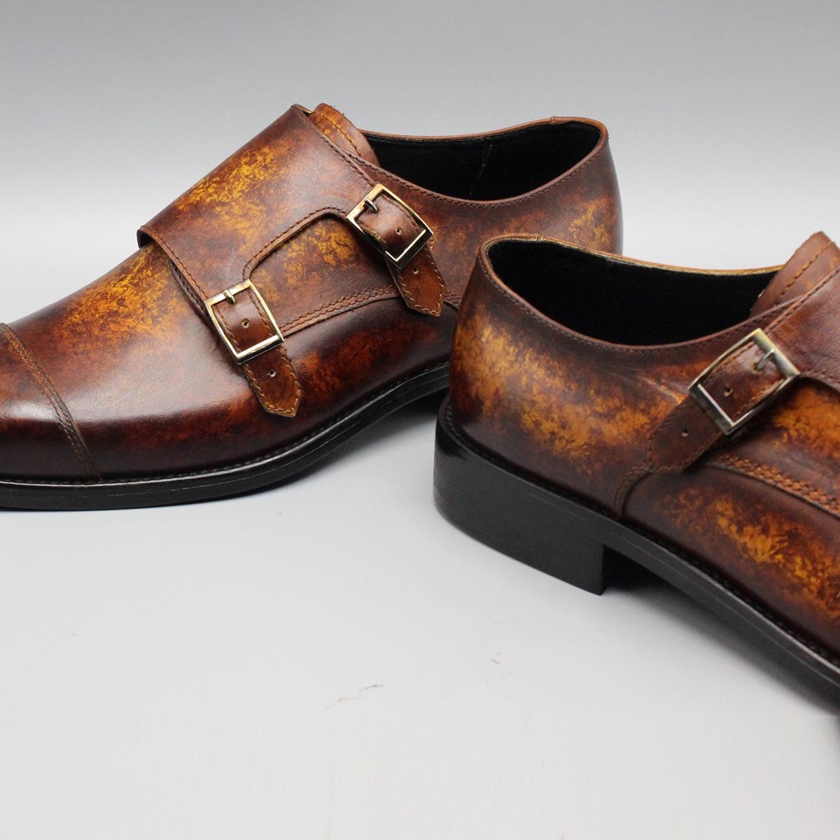 Patina Double Monk Strap PA 014-2