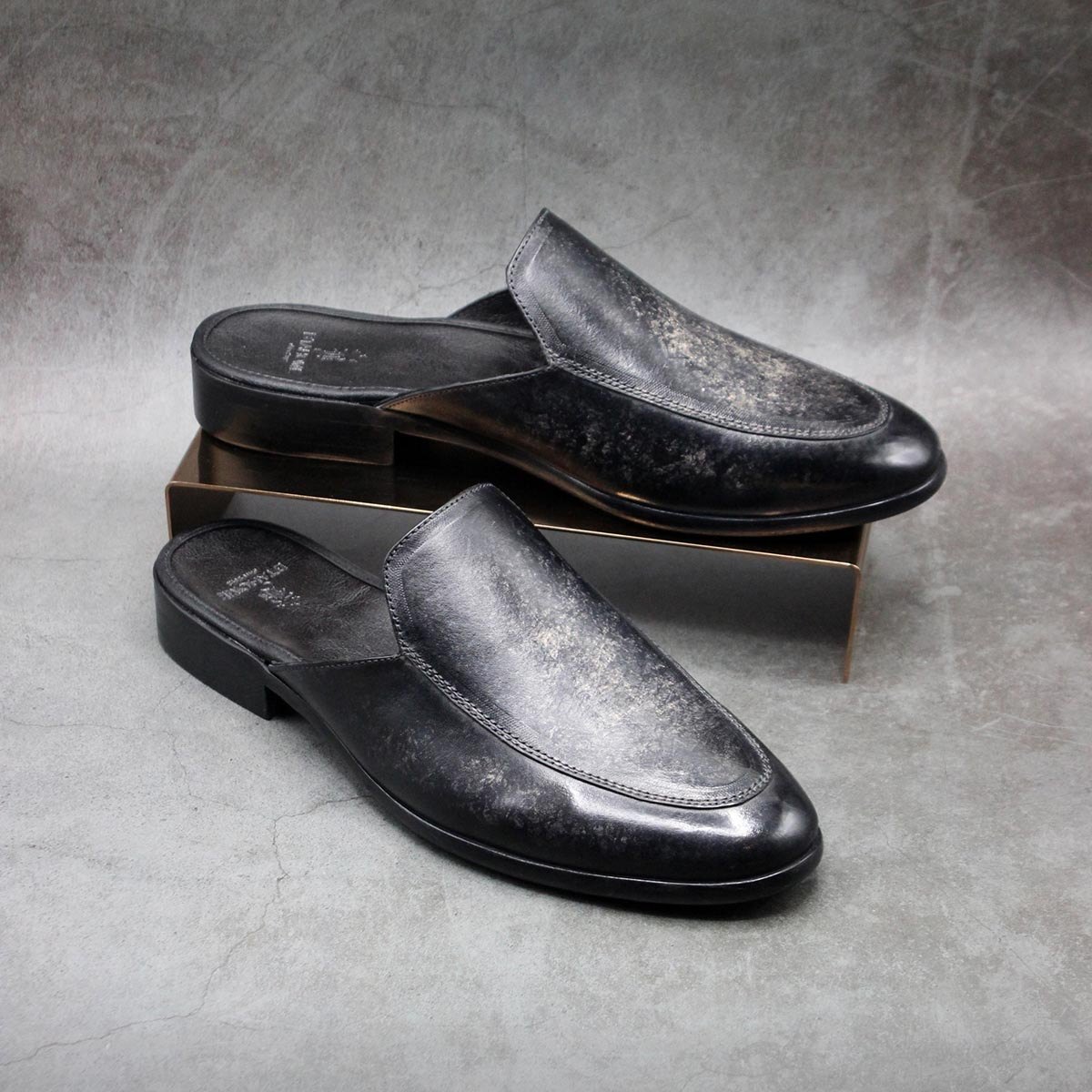 Patina Mule Loafers PA018-2