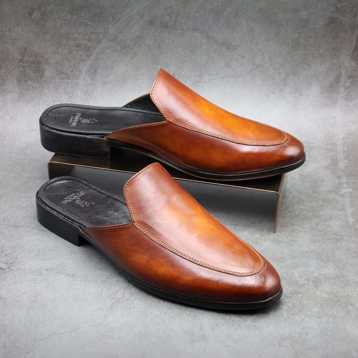 Patina Penny Mule Loafers PA018-5