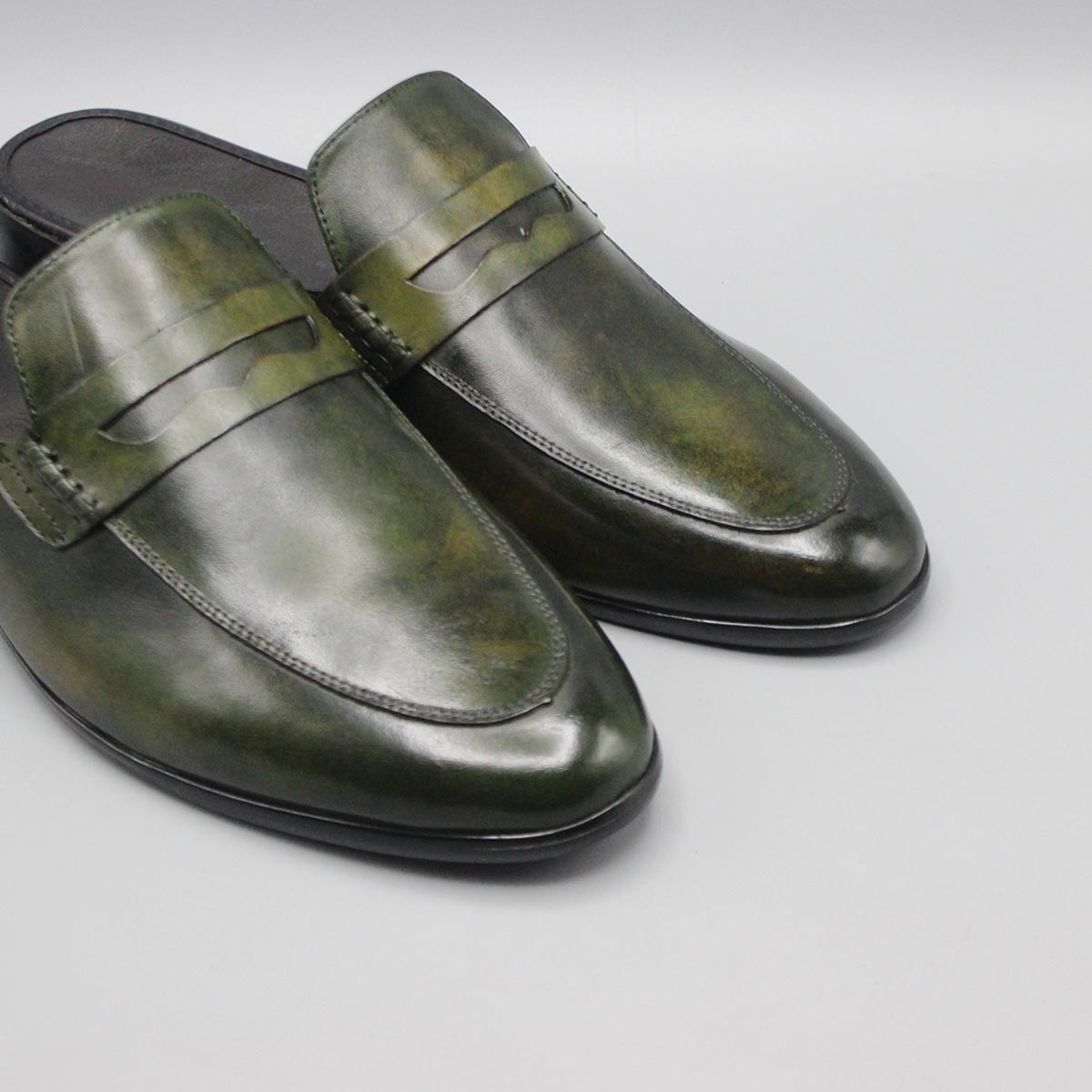 Patina Penny Mule Loafers PA017